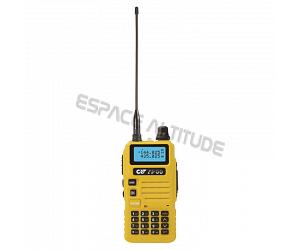 CRT FP00 portable bi-bande VHF UHF - JAUNE